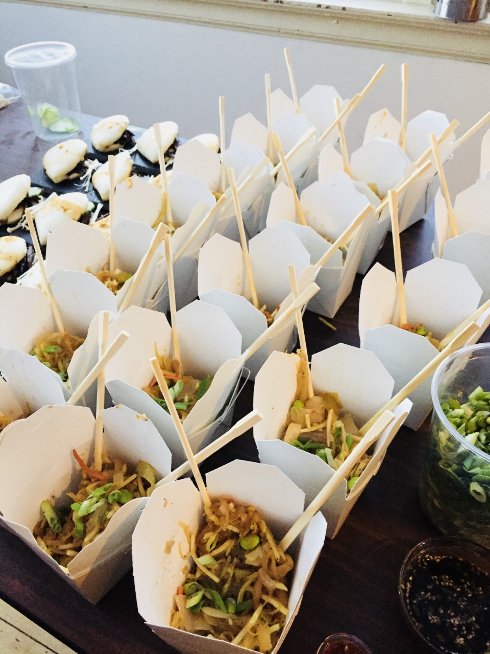 Arranged Food and Objects