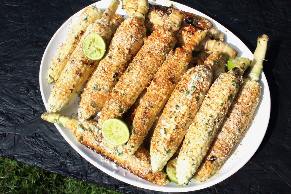 Arranged Food and Objects