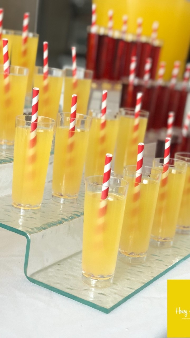 Arranged Food and Objects