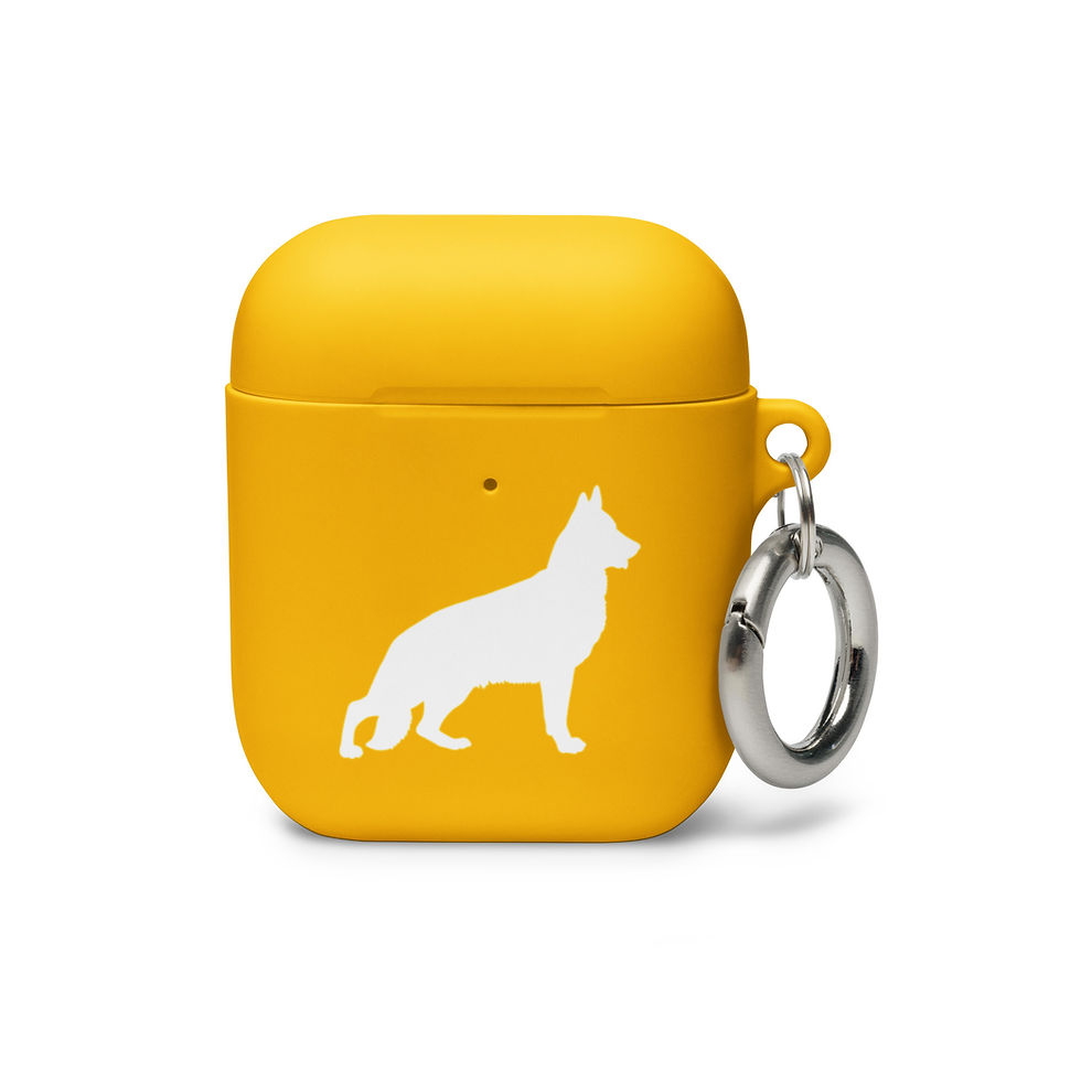 Thumbnail: German Shepherd Silhouette AirPods case