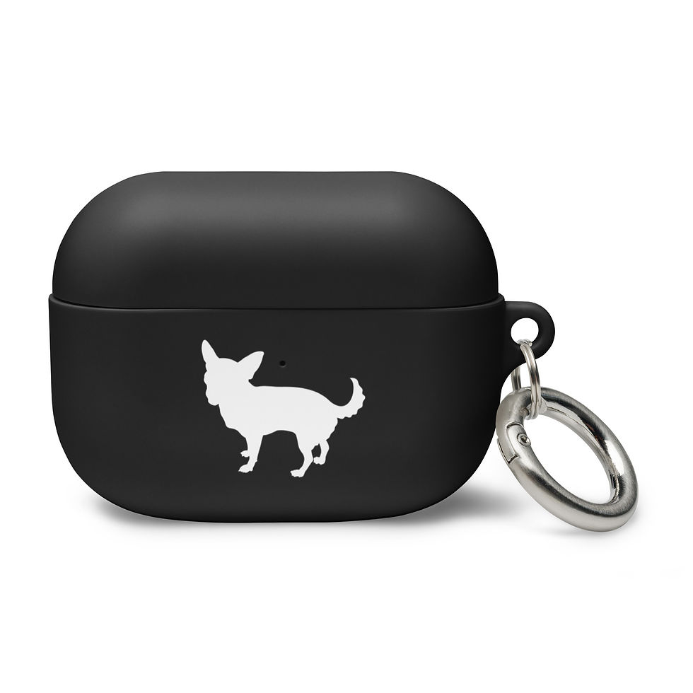 Thumbnail: Chihuahua Silhouette AirPods case