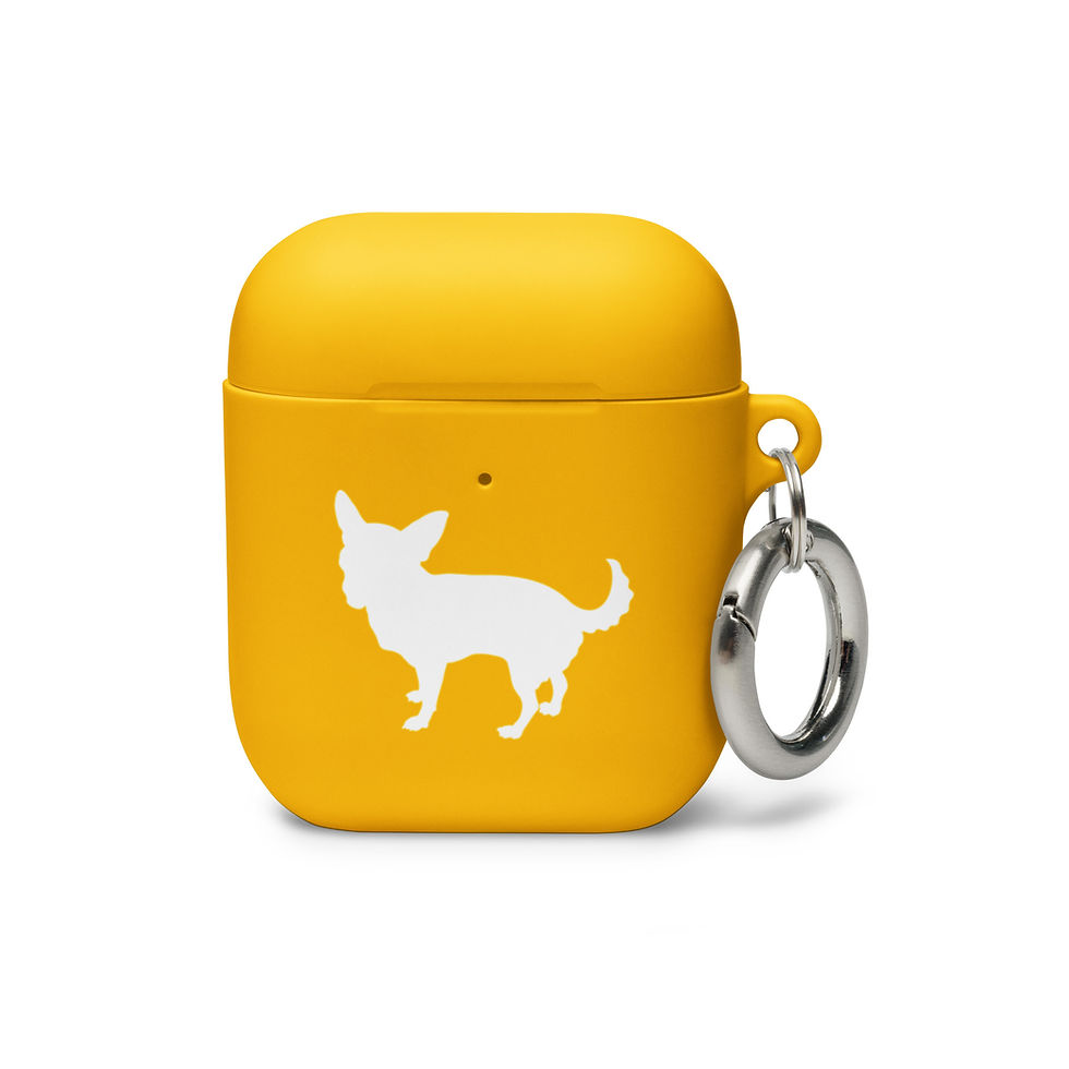 Thumbnail: Chihuahua Silhouette AirPods case