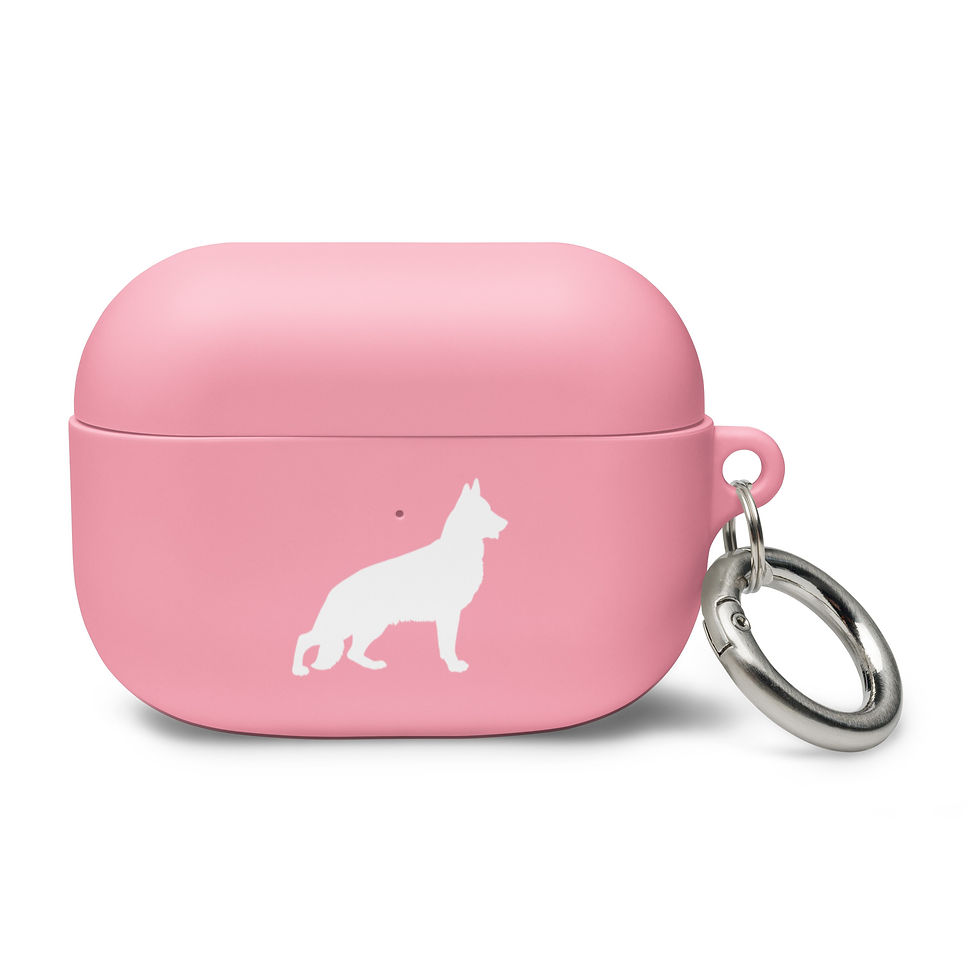 Thumbnail: German Shepherd Silhouette AirPods case