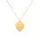 Thumbnail: Heart Tag Necklace (1.5mm Chain)