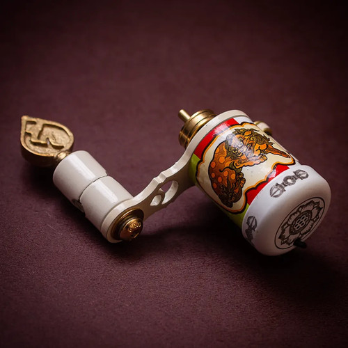 ストローク:2.5-4mm】Hori Hui タトゥーマシン 高精度 真鍮製