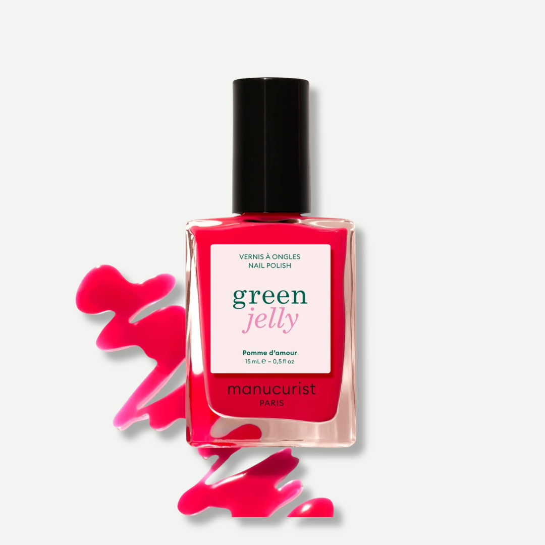 Manucurist Green™ Jelly Nail Polish Duo Set with Mini Pouch + Charm