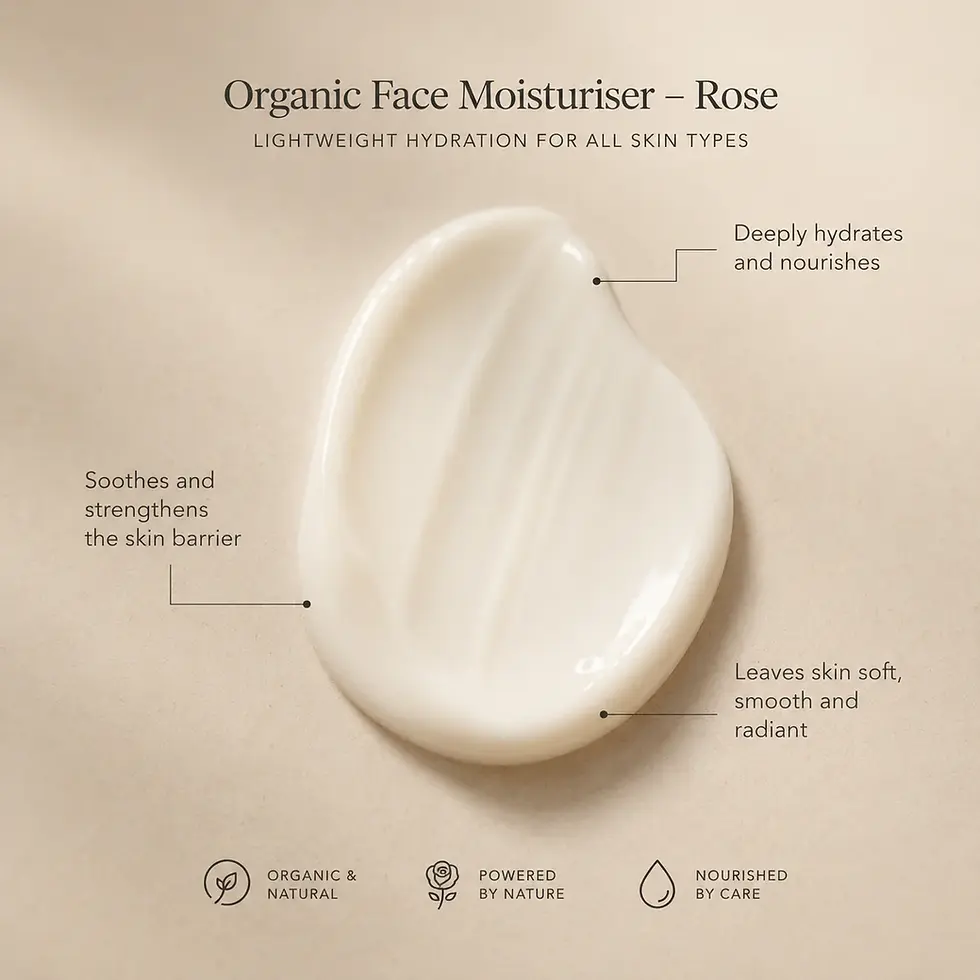 Sknfed Organic Rose Face Moisturizer 50ml