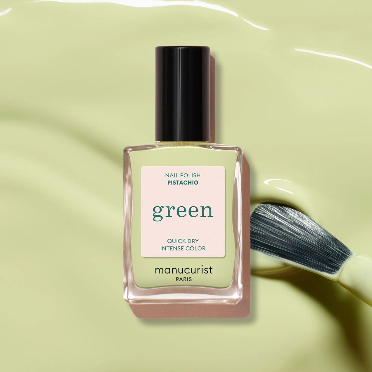 Manucurist Green™: Pistachio Natural Nail Polish 15ml