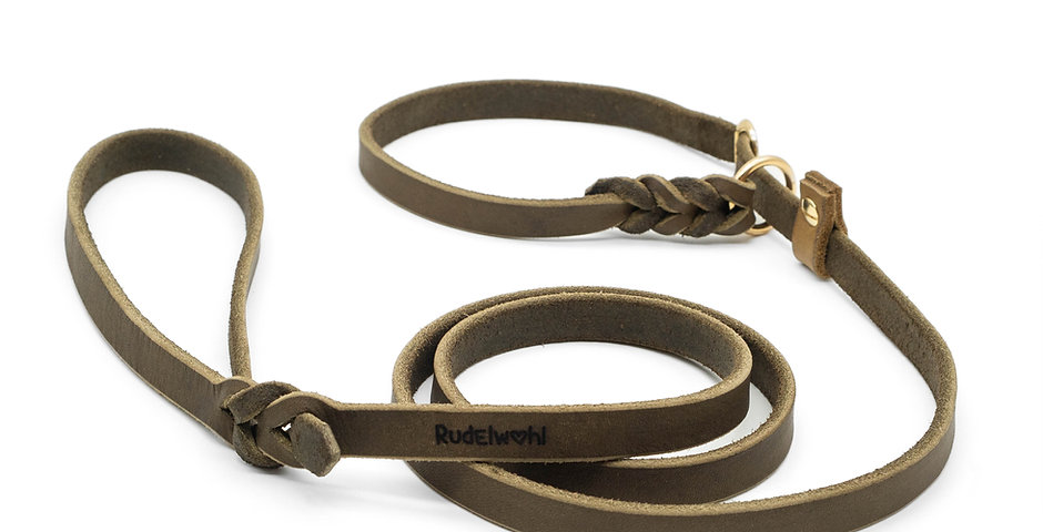 Leder Retrieverleine "Pure"