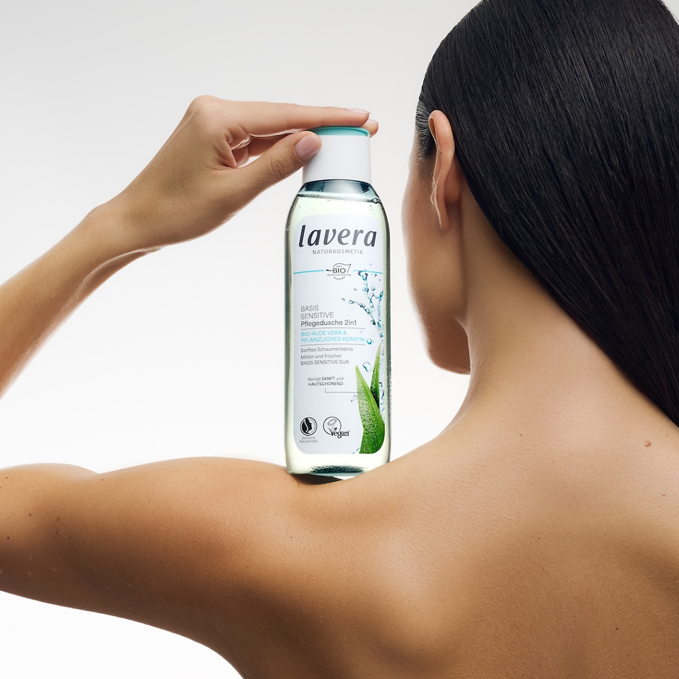 Lavera Organic Basis Sensitiv 2-in-1 Body Wash 250ml