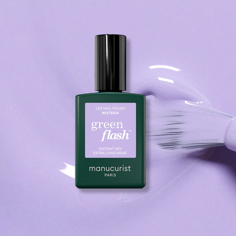 Manucurist Green Flash™ LED Gel Nail Polish 15ml – Wisteria Pastel Purple