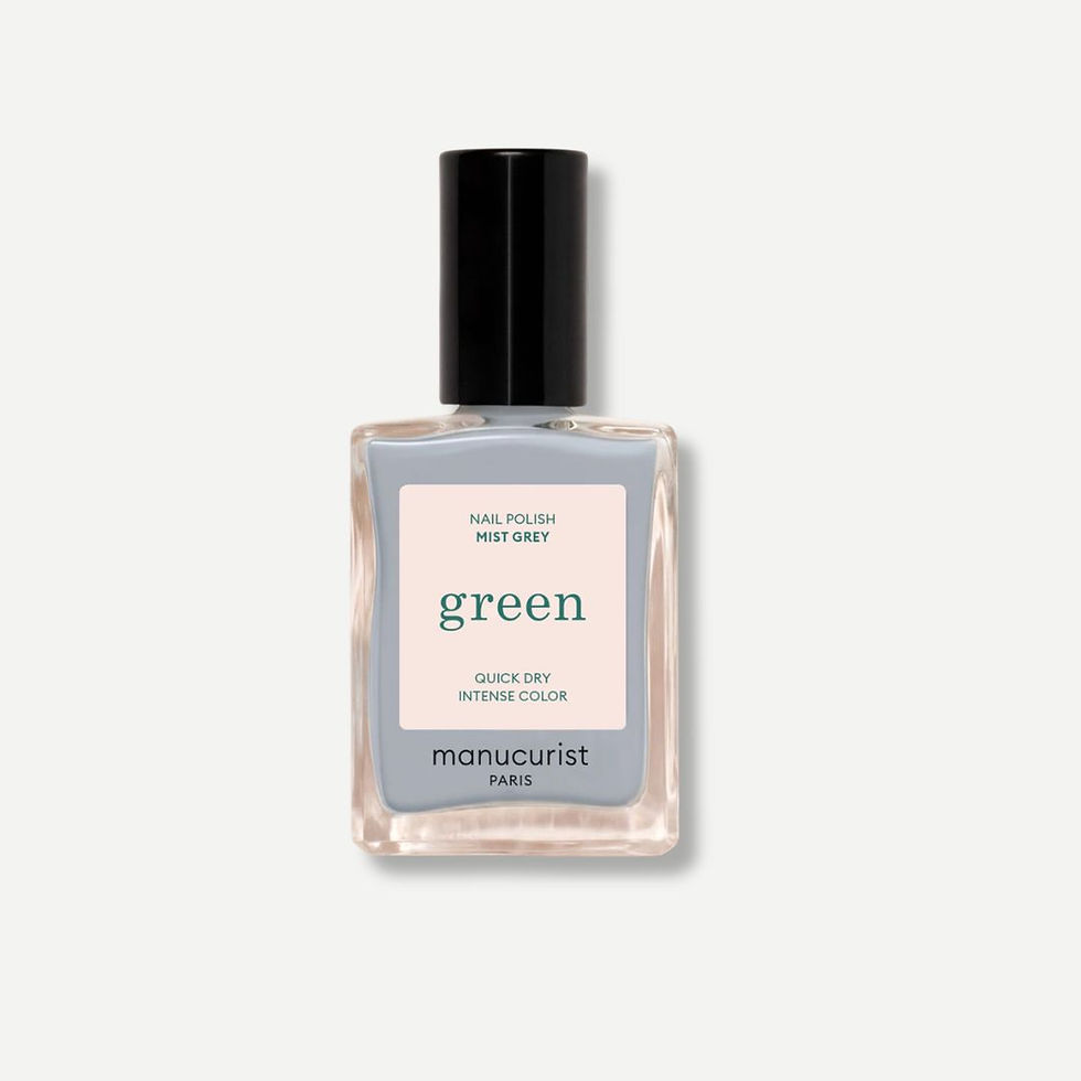 Manucurist Green™ Mist Grey Natural Nail Polish 15ml
