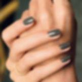 Manucurist Green™: Khaki Camouflage Green Natural Nail Polish 15ml