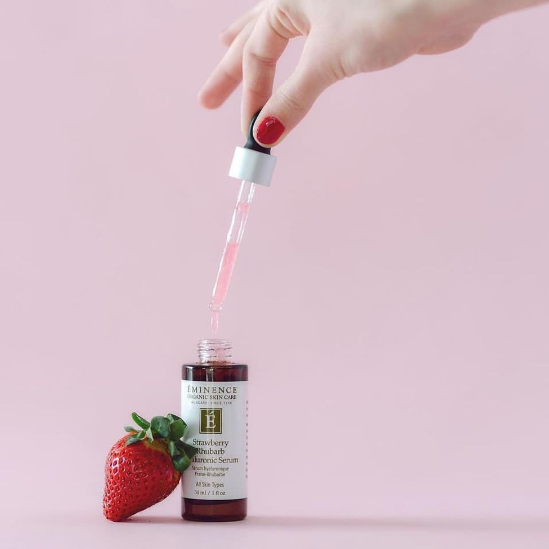Eminence Organics Strawberry Rhubarb Hyaluronic Serum 30ml
