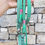 Miniaturbild: Set aus Halsband und Hundeleine aus mintfarbenem Kletterseil