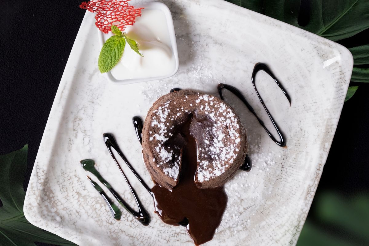 Akışkan Çikolatalı Sufle görseli