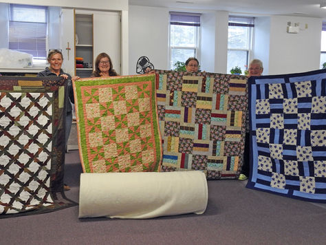 Local Sewers Stitch Comforting Lap Quilts for Patients at Perth and Smiths Falls Hospitals