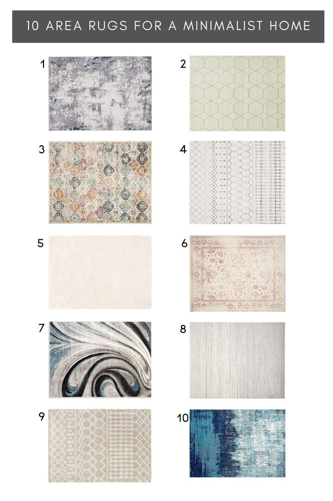 10 minimalist rugs that will fit any space