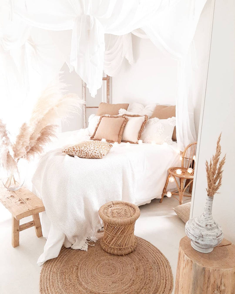 Minimalist boho bedroom decor ideas