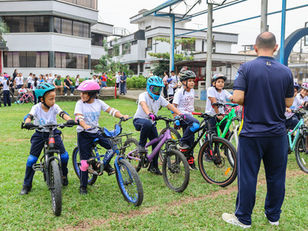 Nazaret vivió una emocionante competencia ciclística entre sus estudiantes de Escuela