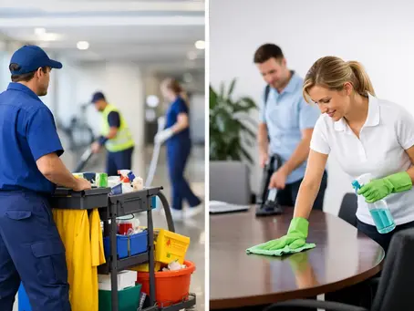 Janitorial Services vs. In-House Cleaning