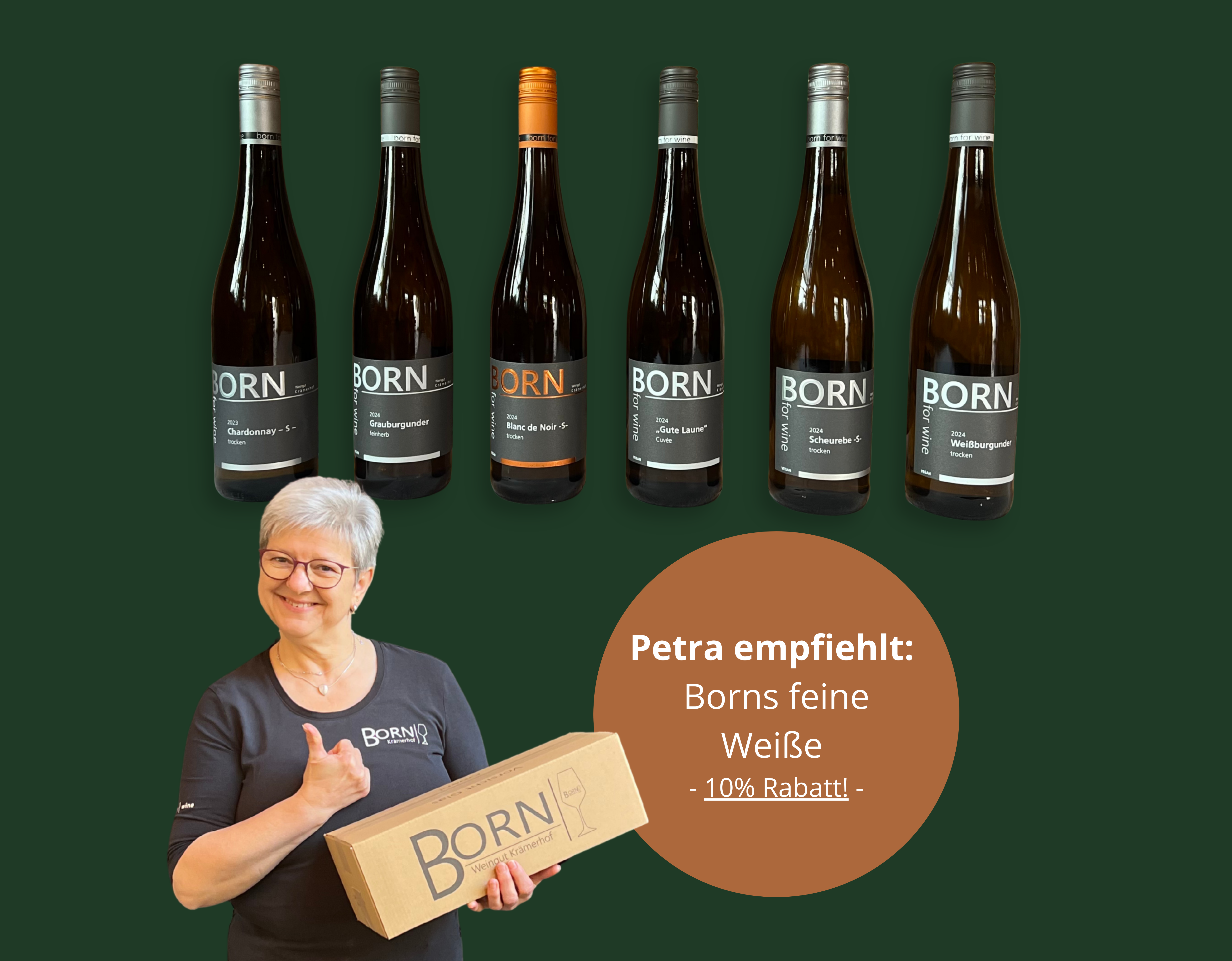 Probierpaket: Borns feine Weiße