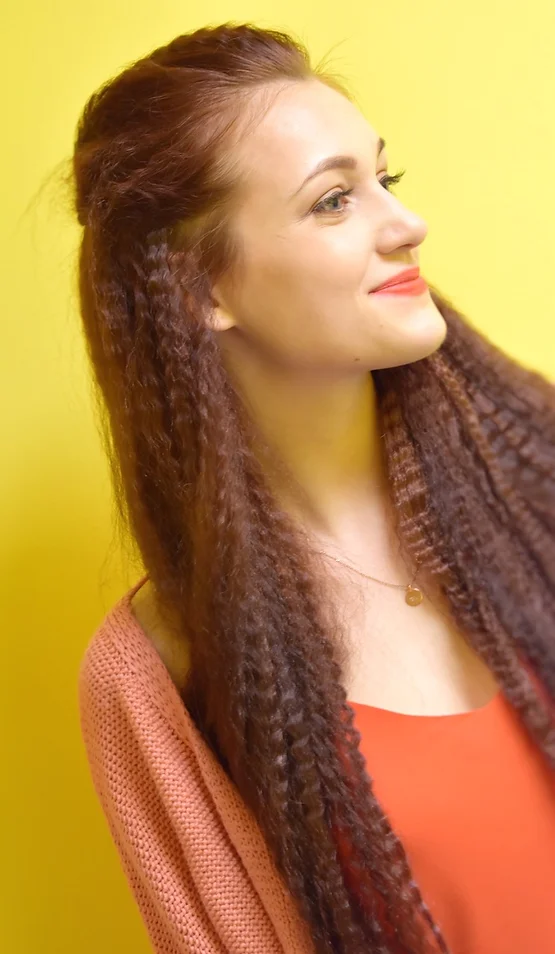 Comeback 12 Fashionable Ways To Style Crimped Hair Spring 2017