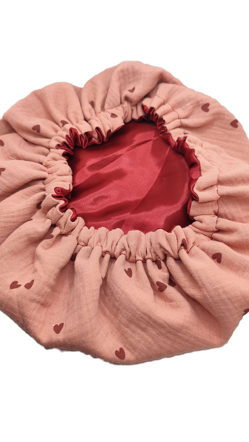Miniature : Bonnet de soin en satin - Made in france