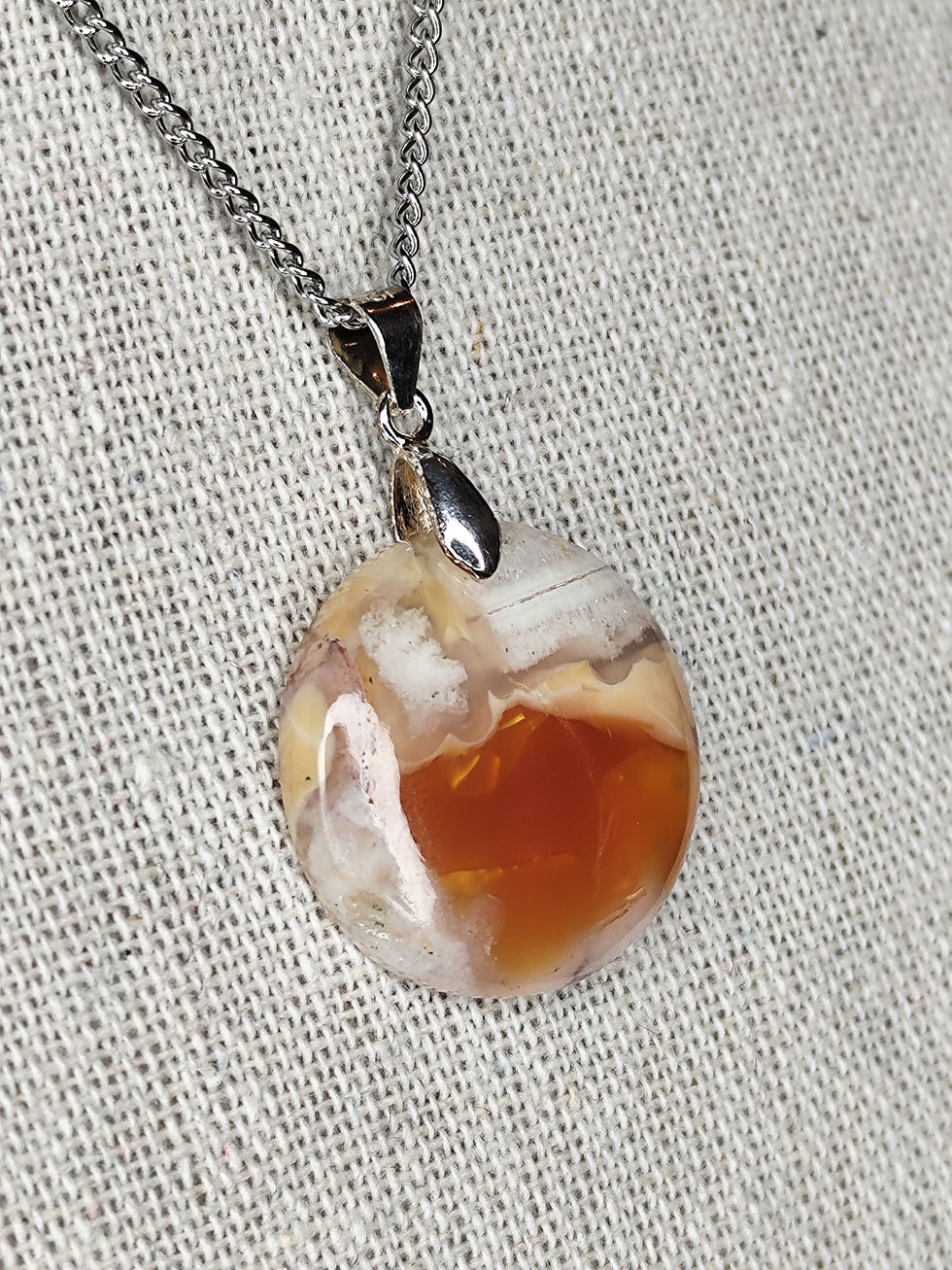 Opales orange d’indonésie