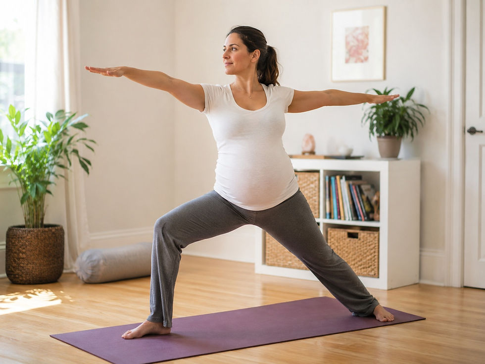 Hatha yoga pour femme enceinte