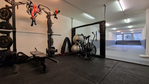 Salle d'entraînement aux Acacias