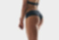 Close up photo of muscular woman legs is