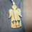 Thumbnail: Wood Angel Christmas Ornament