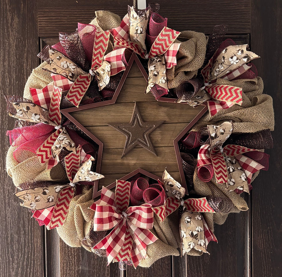 Thumbnail: Burlap & Mesh Wreath