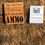 Thumbnail: Walnut stained wood plank sign that reads, "You can't buy happiness but you can buy Ammo!