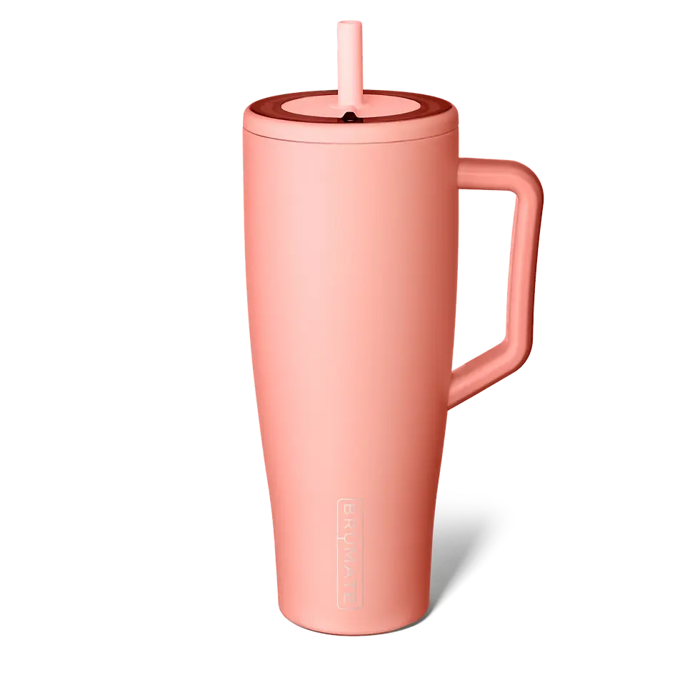 Brumate Era 40oz Guava Straw Tumbler