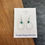 Thumbnail: Sterling Teardrop & Gem Earrings