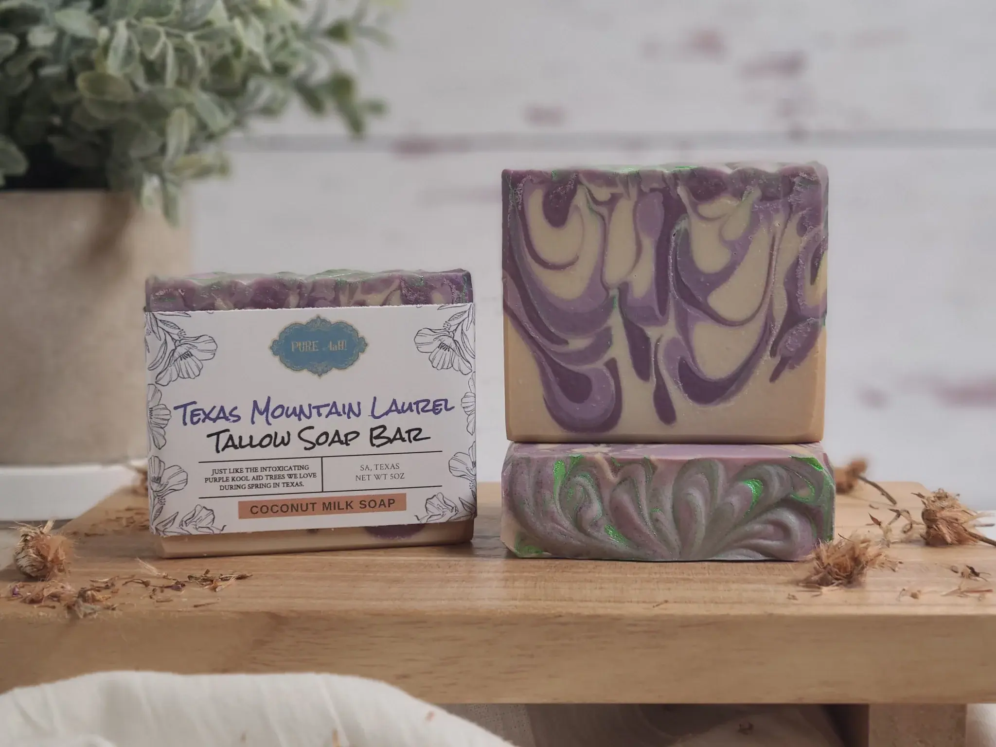 Texas Mountain Laurel Soap Bar