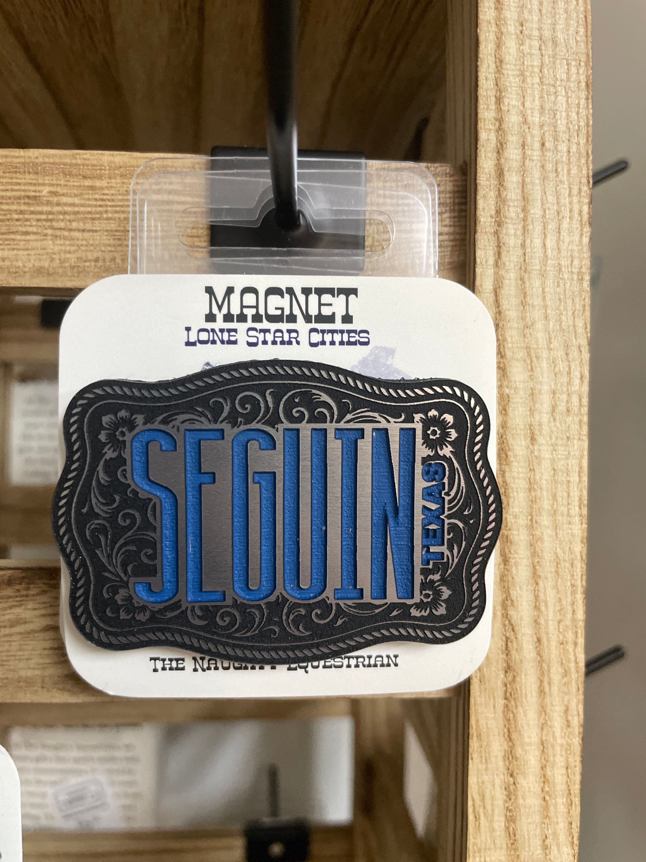 Seguin Texas Metal Magnet