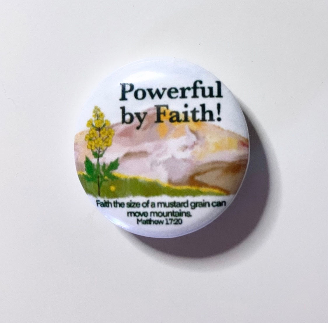 Powerful By Faith Pin