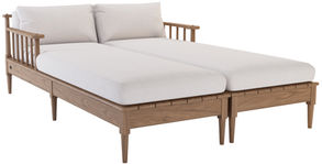 Huckleberry Solid Oak Kilifi Double Sunbed