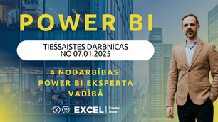 Power BI tiešsaistes darbnīcas