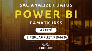 Power BI klātienes pamatkurss