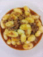 Gnocchi al magro di maialino nostrano profumati al timo