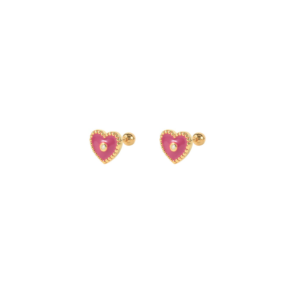 Thumbnail: Color Heart Studs