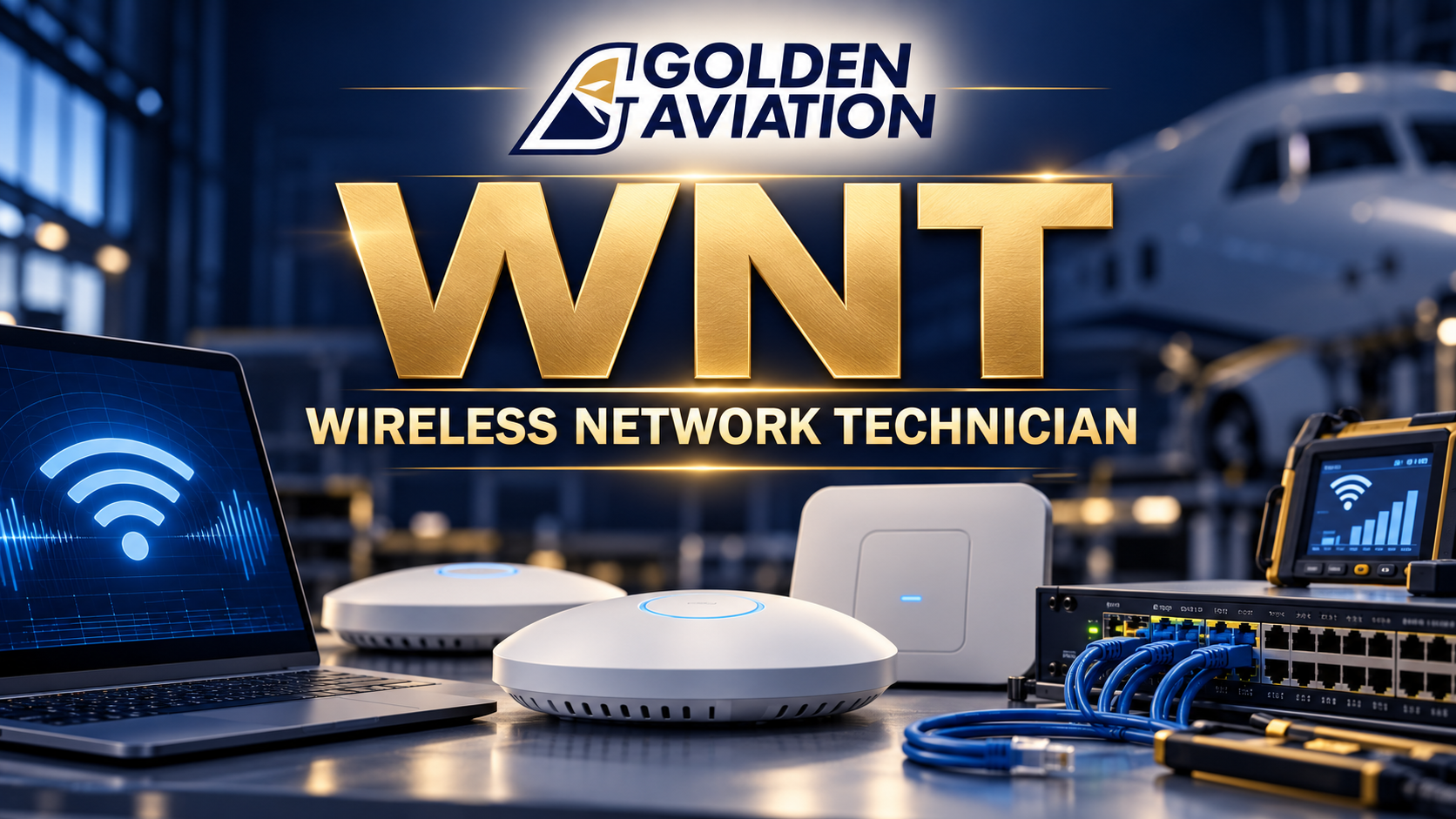 Golden Aviation Wireless Network Technician (WNT) training