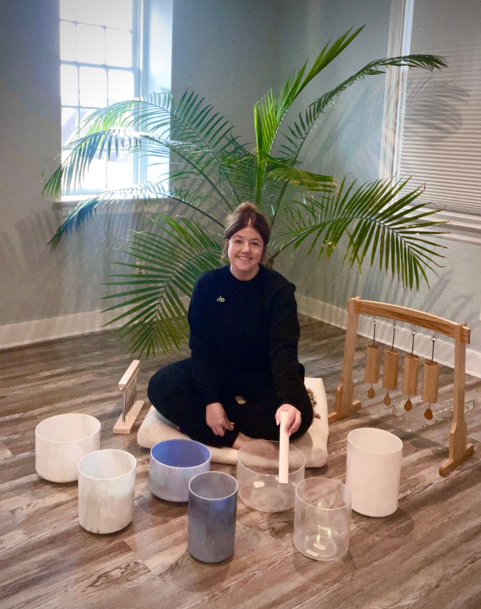 Crystal Tones Sound Bath at Transitions Float Spa in Midlothian