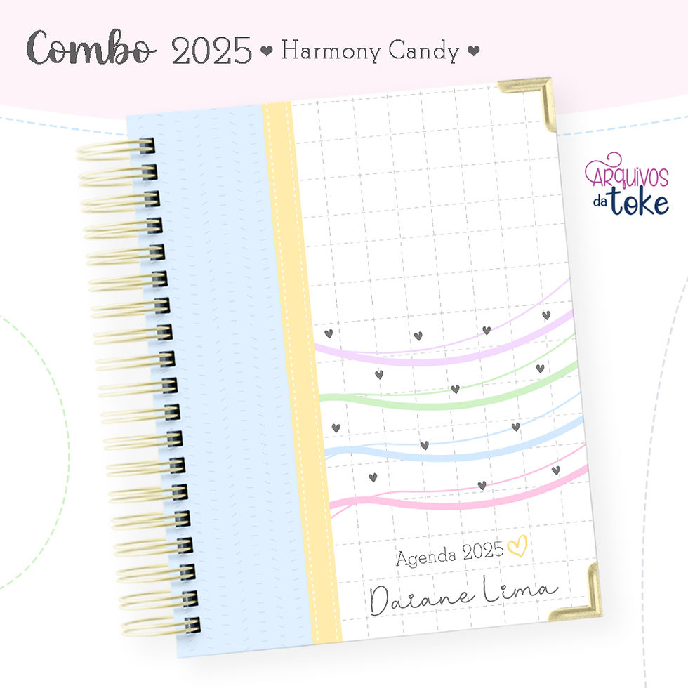 Miniatura: AGENDA CANDY HARMONY - BÁSICO