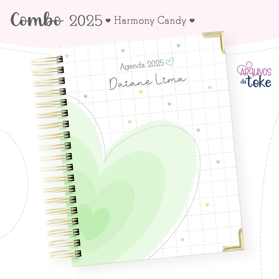 Miniatura: AGENDA HARMONNY CANDY 2025 - COMBO COMPLETO