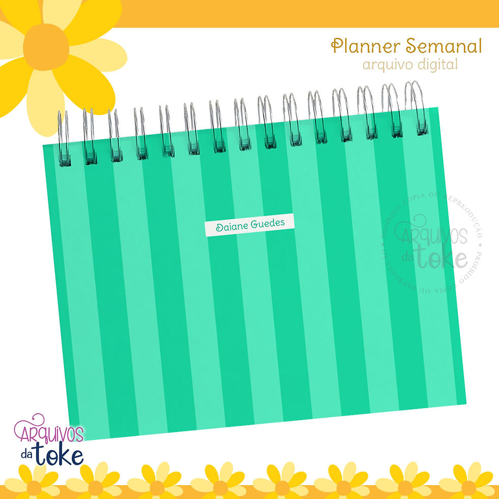 Miniatura: Combo Planner Planejamento Mensal/Semanal